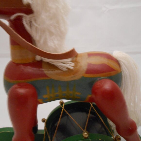 Vintage Flambro Wooden Rocking Horse Music Box/Mechanical, Toys/Collectibles - Picture 12 of 12